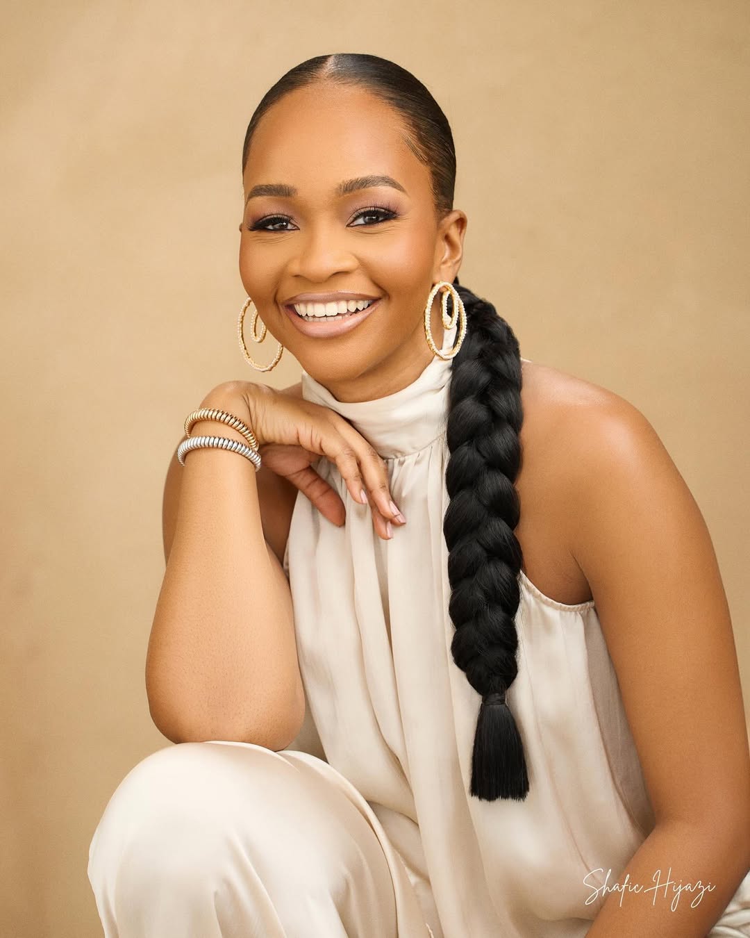 Tele Oyegoke — birthday portraits — makeup by Kaladata Beauty