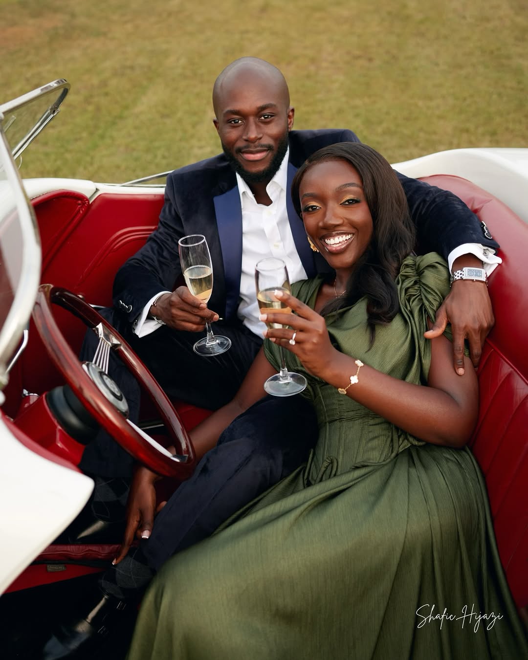 Gerald and Eno's pre-wedding portrait